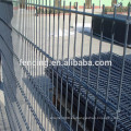 PVC recubierto y galvanizado doble horizontal / trama malla de alambre cerca